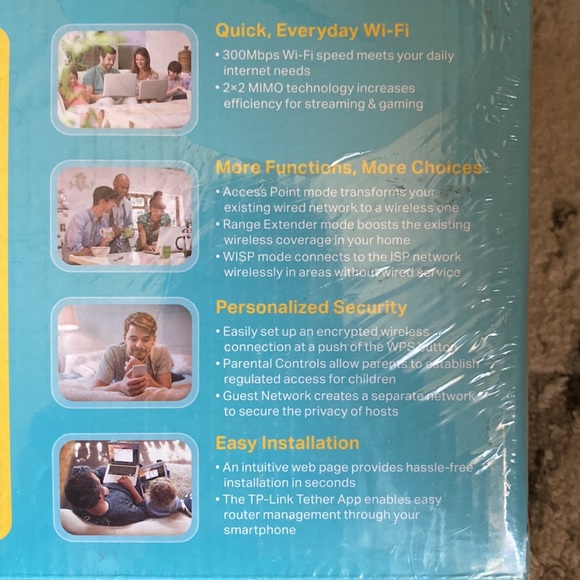 Tp-link 300m Wireless N Router - Picture 4 of 9